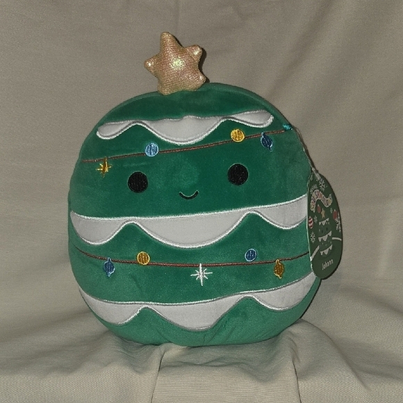 10" Squishmallows Christmas Tree Johann - Picture 1 of 4